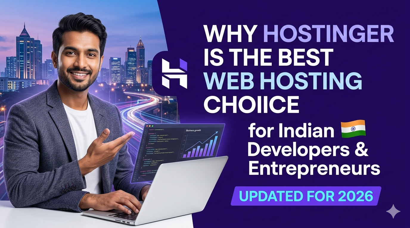 Why Hostinger Is the Best Web Hosting Choice for Indian Developers and Entrepreneurs in 2026